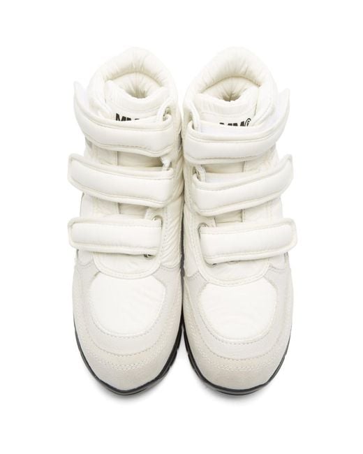 Margiela velcro high shop tops