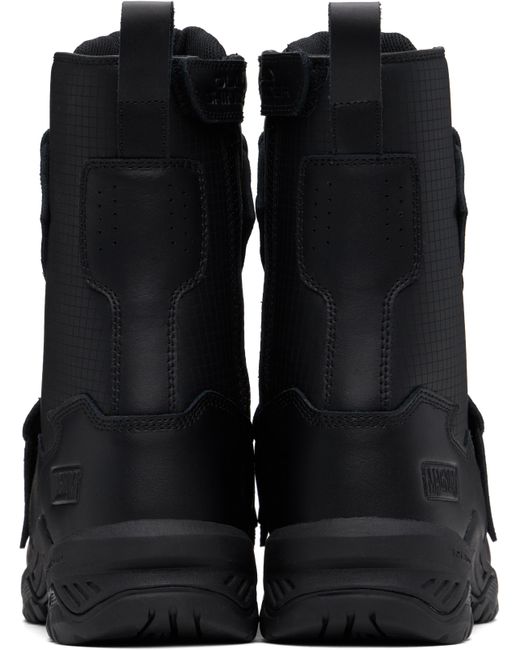 OLLY SHINDER Black Magnum Edition Boots for men
