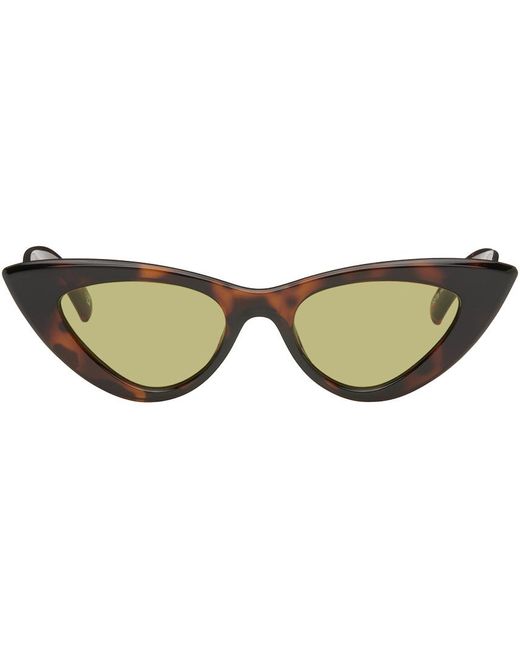 Le Specs Black Tortoiseshell Hypnosis Sunglasses