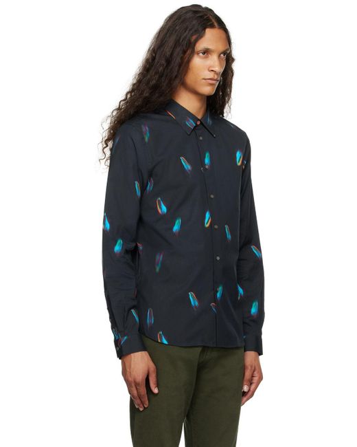 paul smith feather shirt