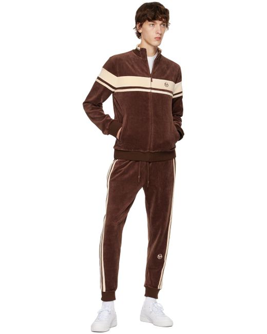 Sergio Tacchini Black Damarindo Tracksuit Set for men