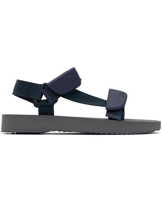 Burberry Black Trek Sandals