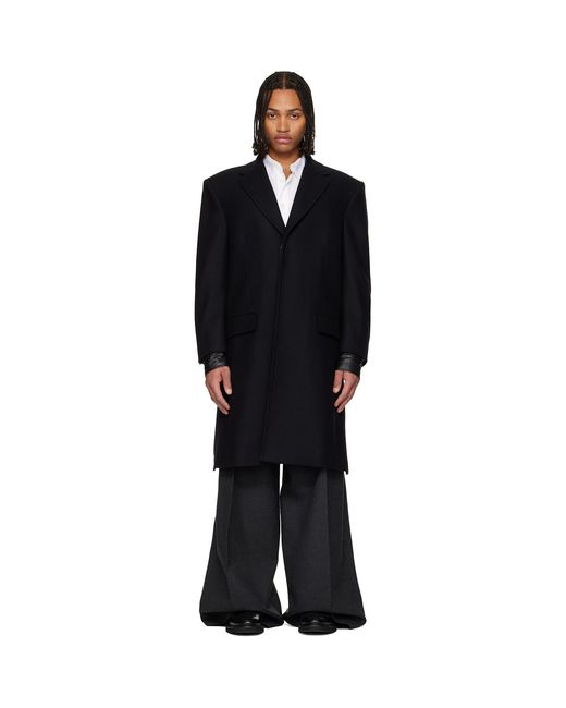 Vivienne Westwood Black Huddersfield Coat for men