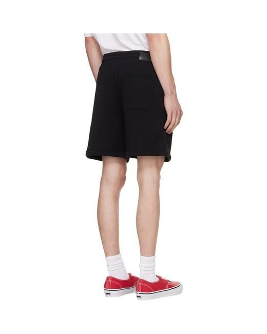 Amiri Black Ma Core Logo Shorts for men