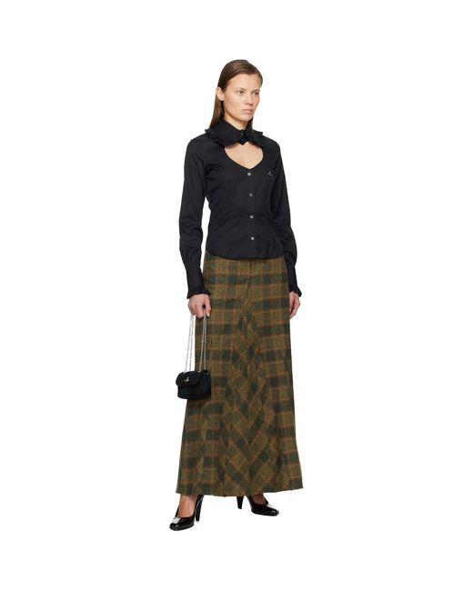 Vivienne Westwood Black Toulouse Frill Shirt