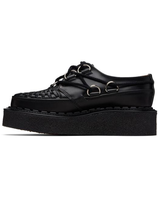 George Cox Black D-Ring Tie Skipton Derbys