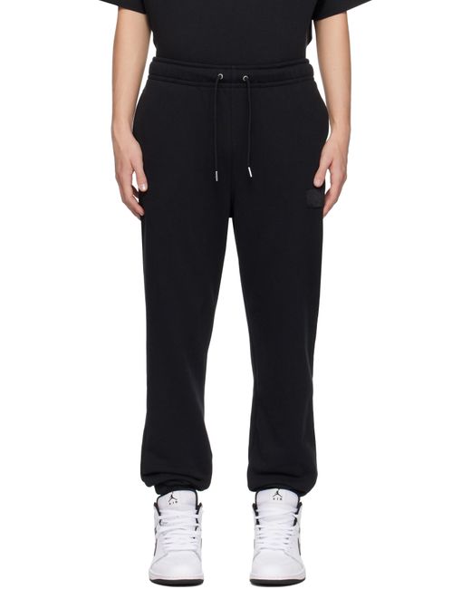 Nike Black Jordan Flight Fleece Sweatpants for men