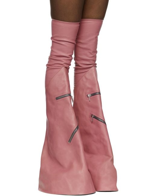 Rick Owens Multicolor Porterville Cargowedge Boots for men