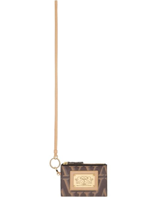 VAQUERA ブラウン Pouch モノグラム 財布 Black