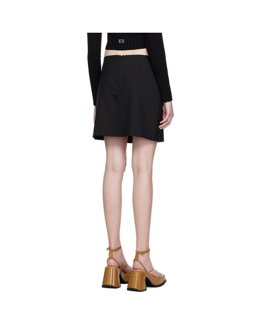 Eytys Black Dawn Miniskirt