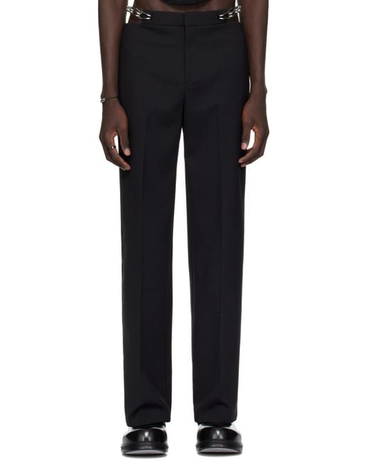 Pantalon noir à chaines Dion Lee pour homme en coloris Black