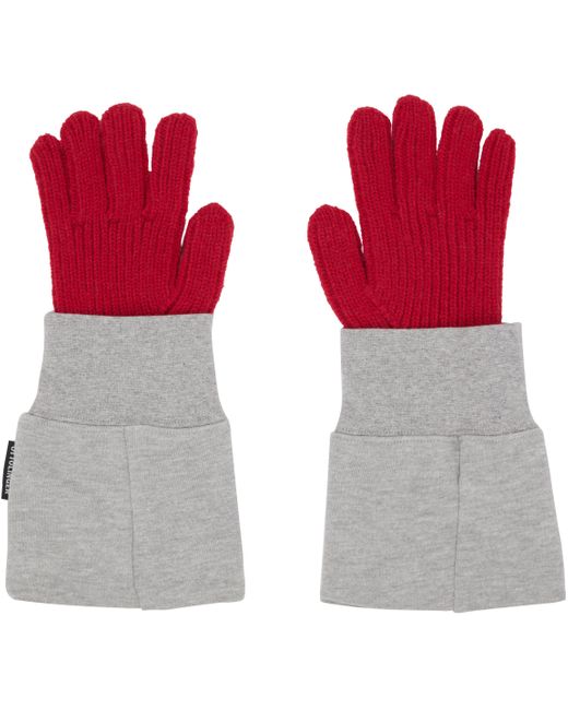 OTTOLINGER Red Deconstructed Sleeve Glove