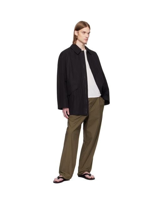 The Row Black Noe Jacket for men
