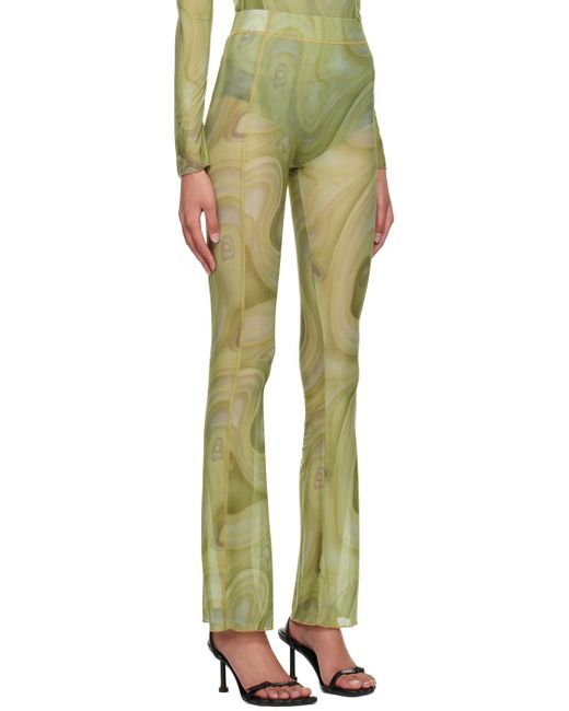 AVAVAV Green Ssense Exclusive Apartment Trousers