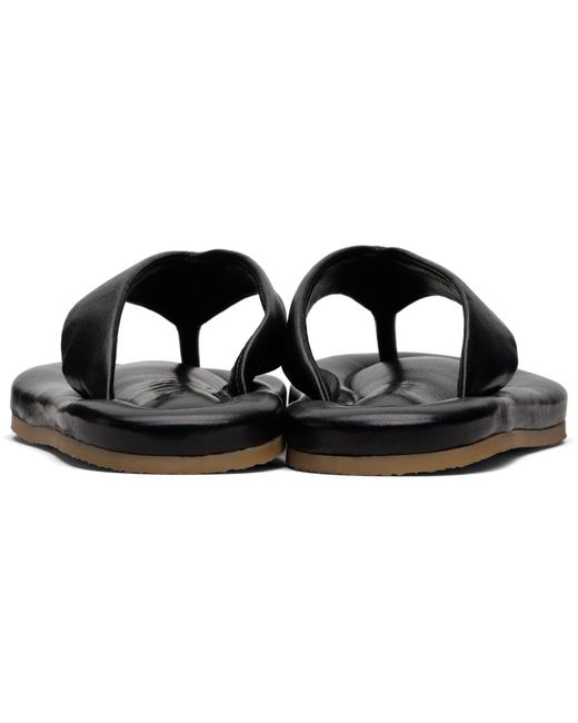 By Far Black Dasha 2.0 Flip-Flops