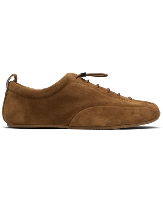 By Far Black Tan Prudent Sneakers