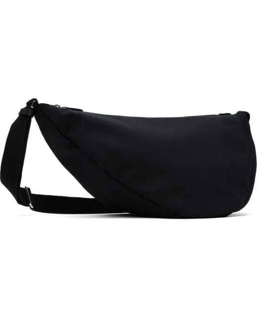 メンズ The Row ブラック Slouchy Banana ポーチ Black