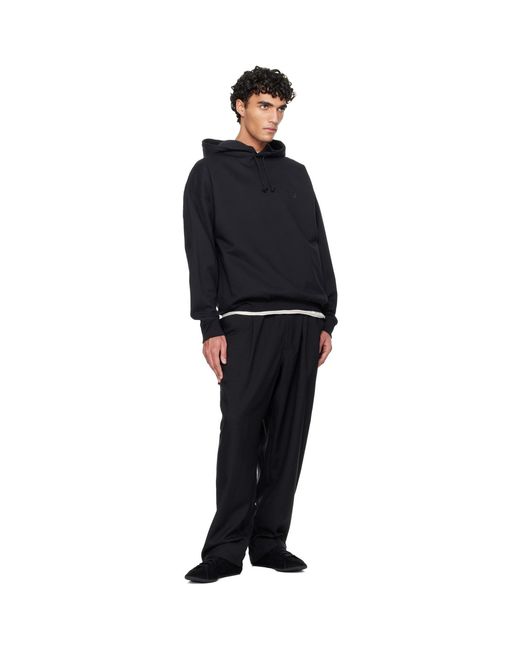 Y-3 Black Stan Smith Lo Pro Sneakers for men