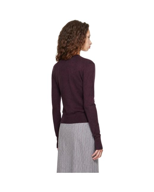 Vivienne Westwood Purple Bea Cardigan
