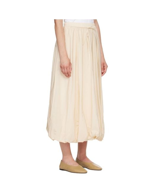 Weekend by Maxmara Natural Off- Ciurma Midi Skirt