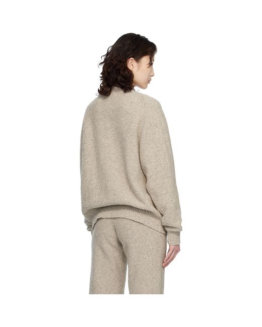 Baserange Natural Taupe Soar Cardigan