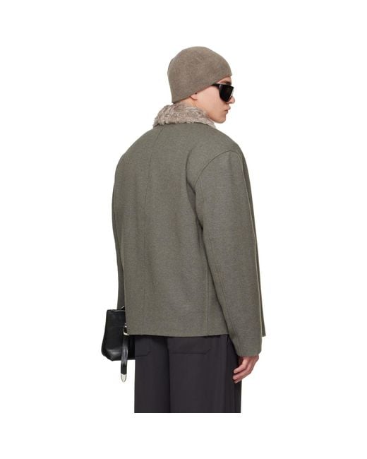 Blouson Evolved Gris Our Legacy pour homme en coloris Gray