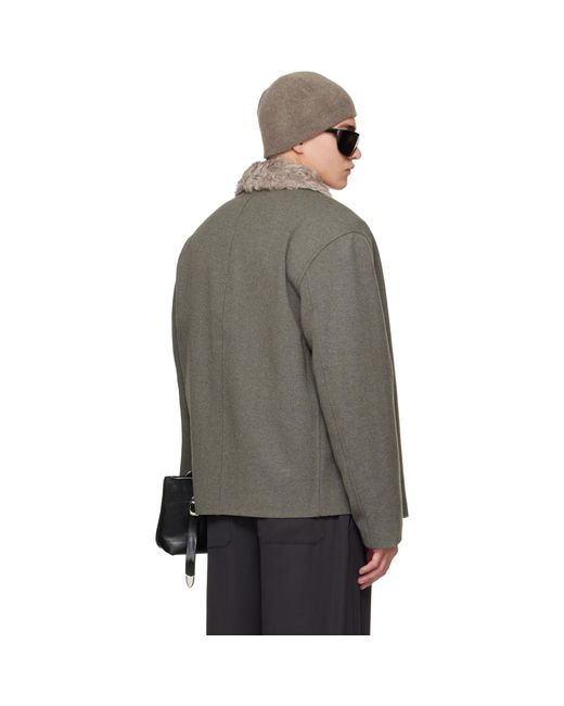 Our Legacy Gray Evolved Jacket for men