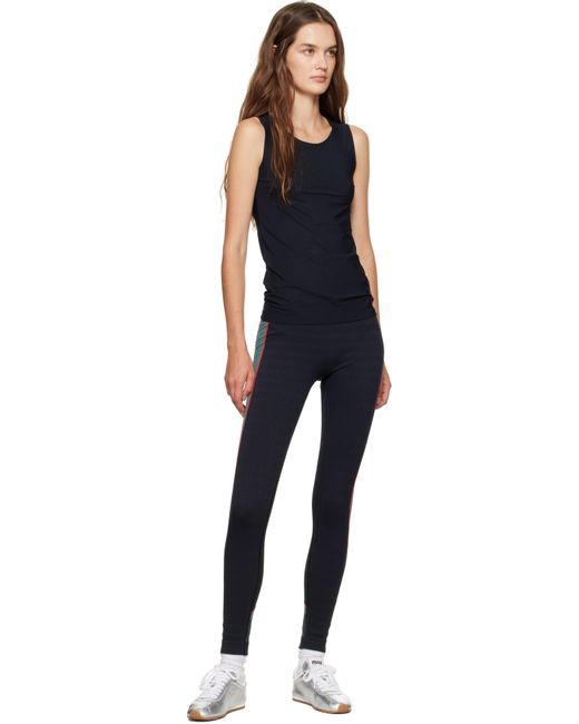 Legging De Sport Sans Coutures Noir Casablanca en coloris Blue