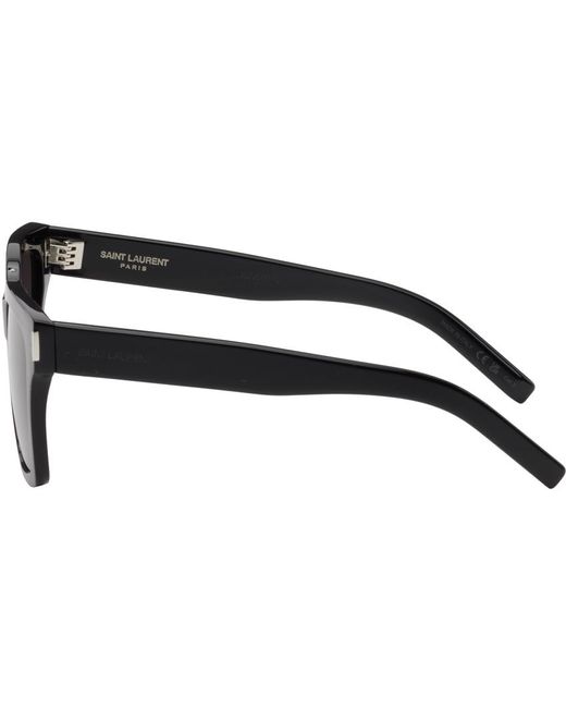 Saint Laurent Black Sl 507 Sunglasses for men