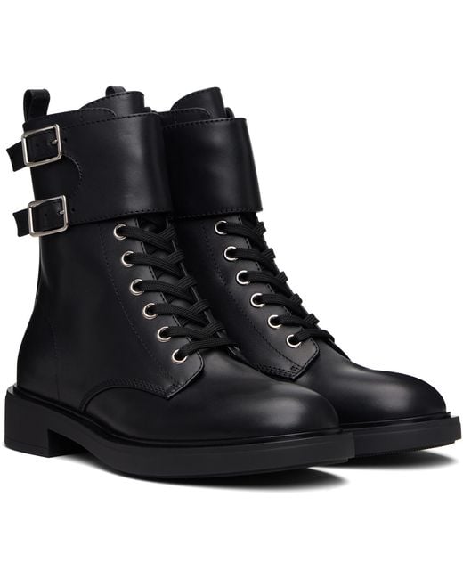 Gianvito Rossi Black Ripley Boots