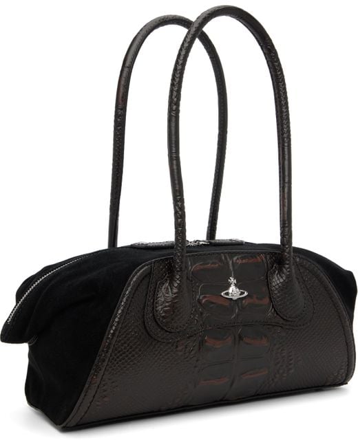 Vivienne Westwood Black Shirley Small Holdall Bag