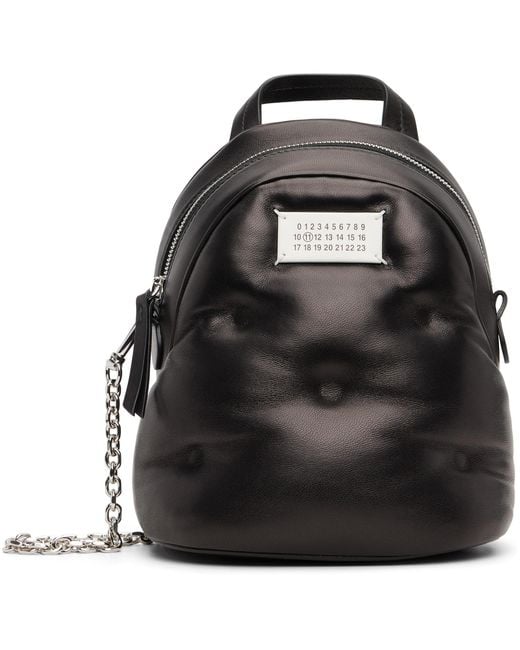 Maison Margiela Black Glam Slam Backpack