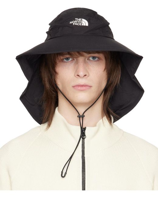 The North Face Black Horizon Mullet Brimmer Bucket Hat for Men | Lyst UK