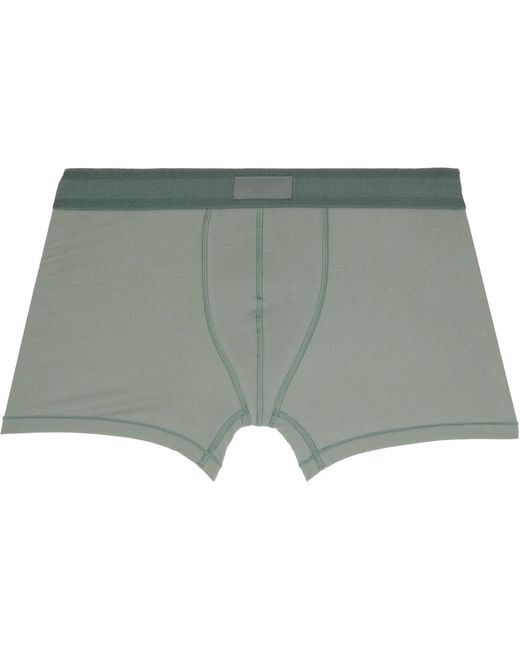 Skims Blue Three-Pack Cotton 3 Boxer Briefs for men