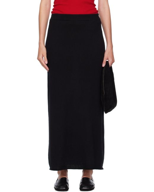 Jupe Midi Charlotta Noire Lisa Yang en coloris Black