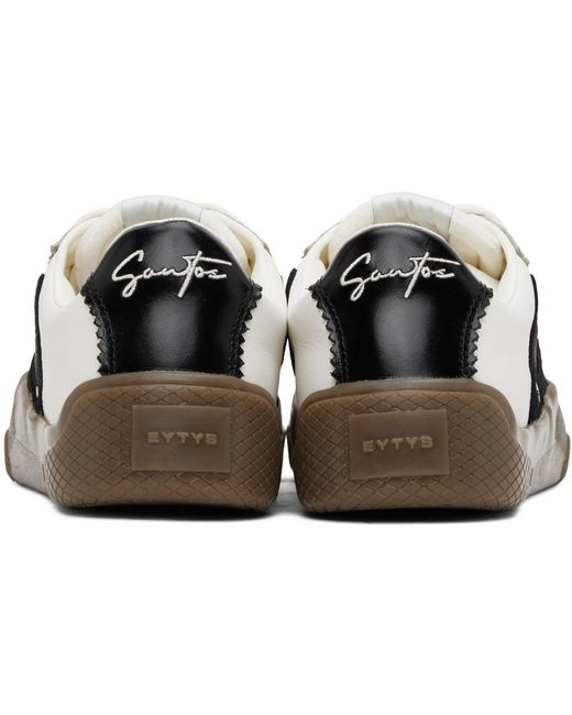 Eytys Black White Santos Sneakers for men