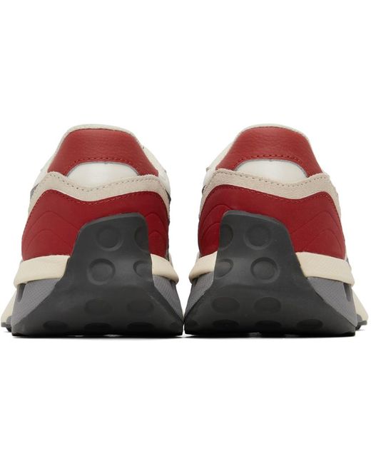 Asics Black Off-white & Red jogger X81 Sneakers for men