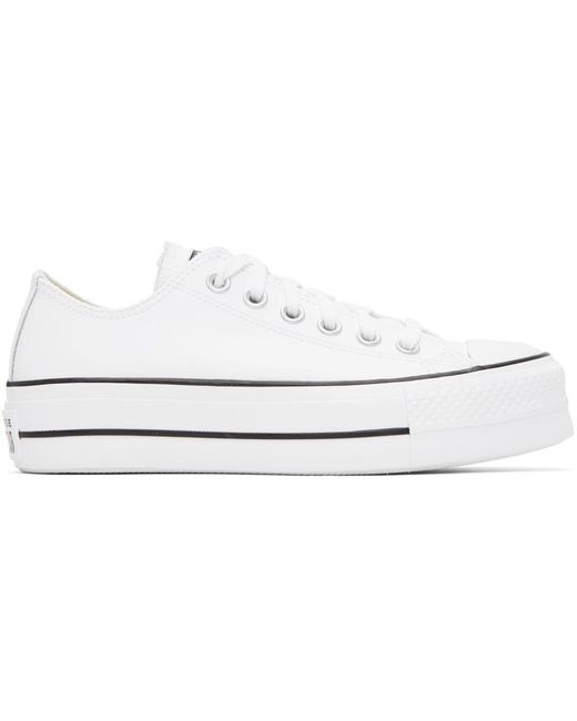 Converse Black White Chuck Taylor All Star Platform Sneakers
