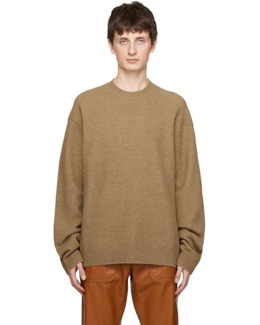 Nanushka Natural Tan Jetse Sweater for men