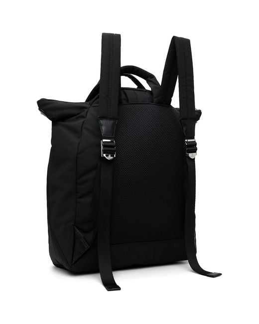 Vivienne Westwood Black Steven Backpack for men