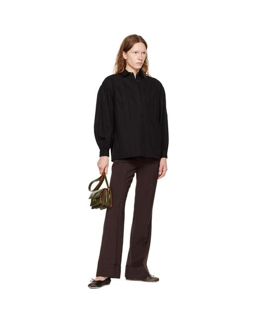 Co. Black Cuffed Trousers