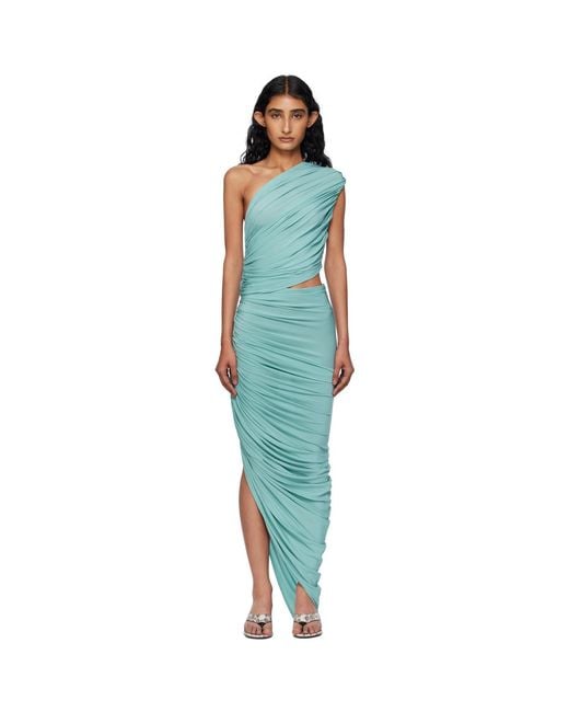 Alaïa Black Soft Jersey Cut-Out Maxi Dress