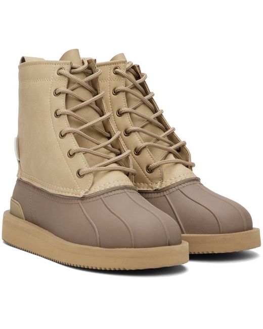 Suicoke Brown Alal-wpab Boots for men