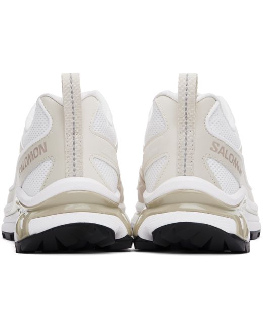Salomon ホワイト＆ベージュ Xt-6 Expanse スニーカー Black