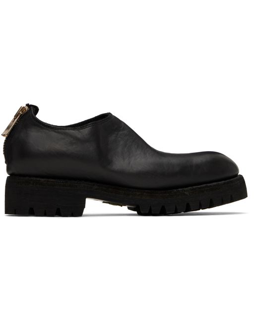 Guidi Black 790V Loafers
