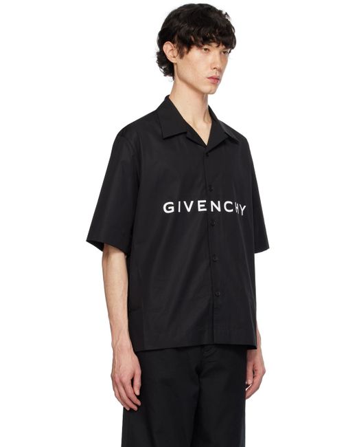 メンズ Givenchy ボクシーフィット シャツ Black
