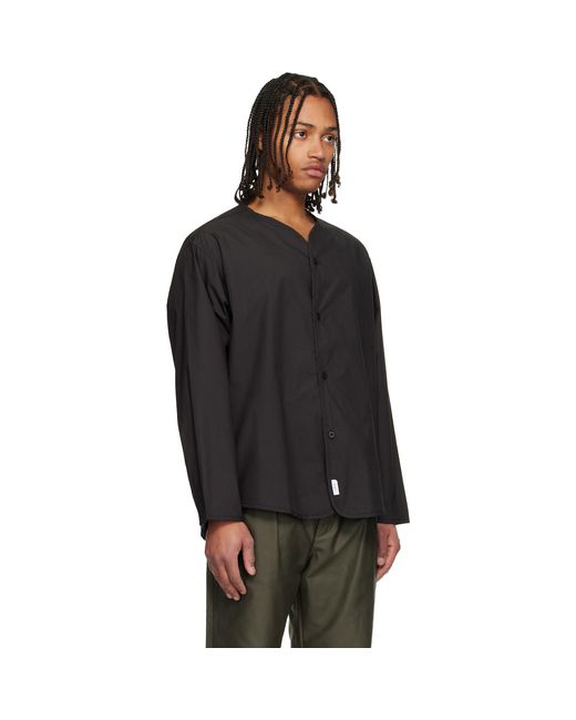 (w)taps Black Scout 01 Ls Shirt for men