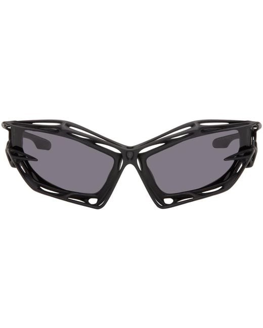 Givenchy Black Giv Cut Cage Sunglasses for men