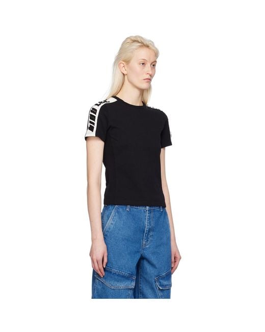 Dion Lee Black Slim T-shirt
