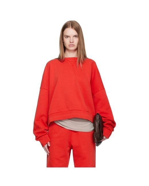 Entire studios Red Box Crew Sweatshirt